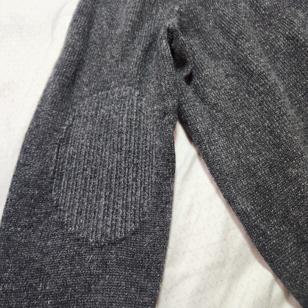 Joseph Abboud Gray Wool Blend Cable Knit Sweater Men's XL - Picture 8 of 10